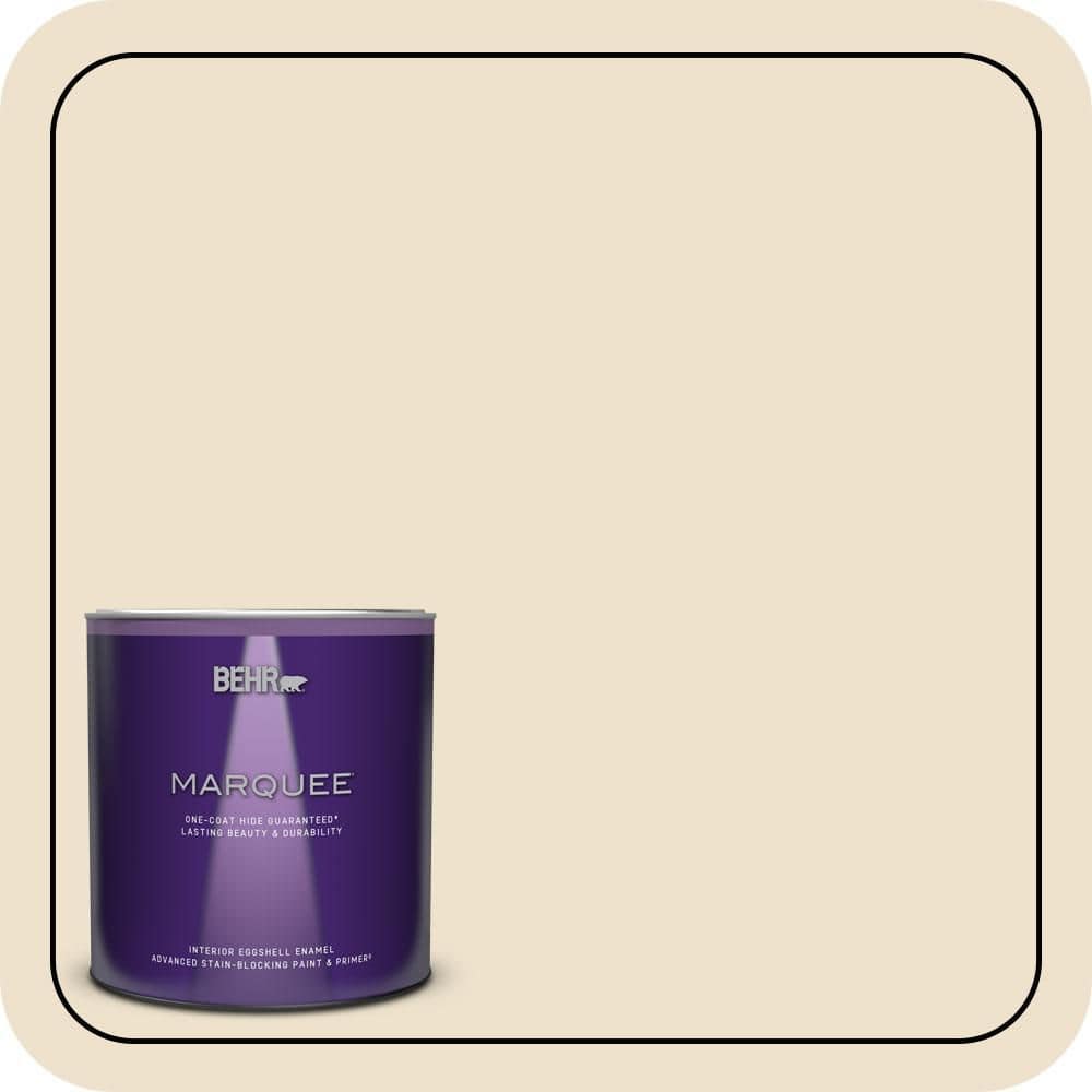 1 qt. #QE-17 Ivory Stone Eggshell Enamel Interior Paint & Primer price history on PriceWatchPro