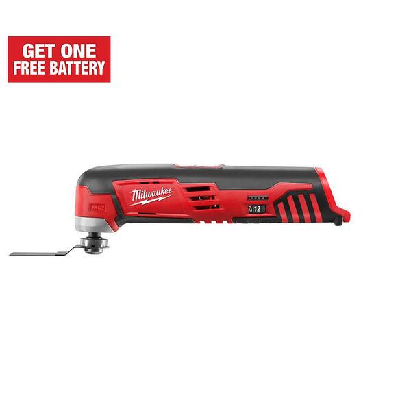 Milwaukee M12 12V Lithium-Ion Cordless Oscillating Multi-Tool (Tool-Only)