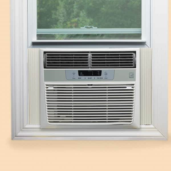 Frost King Gray Vinyl Window Air Conditioner Side Panel Kit AC18A