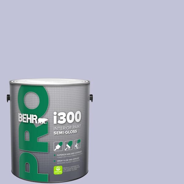 1 gal. #M550-3 Foxglove Semi-Gloss Interior Paint