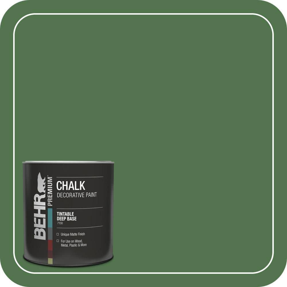 BREATH ダークグリーン BEHR PREMIUM 1 qt. #BCP21 Green Silk Interior Chalk Decorative