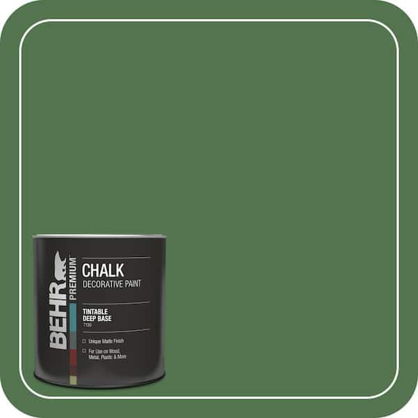 BEHR PREMIUM 1 qt. #BCP21 Green Silk Interior Chalk Decorative