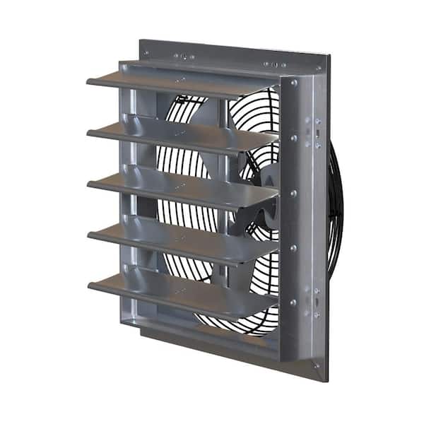 3340 CFM Shutter Exhaust Fan Wall Mounted, 20 in. Propeller
