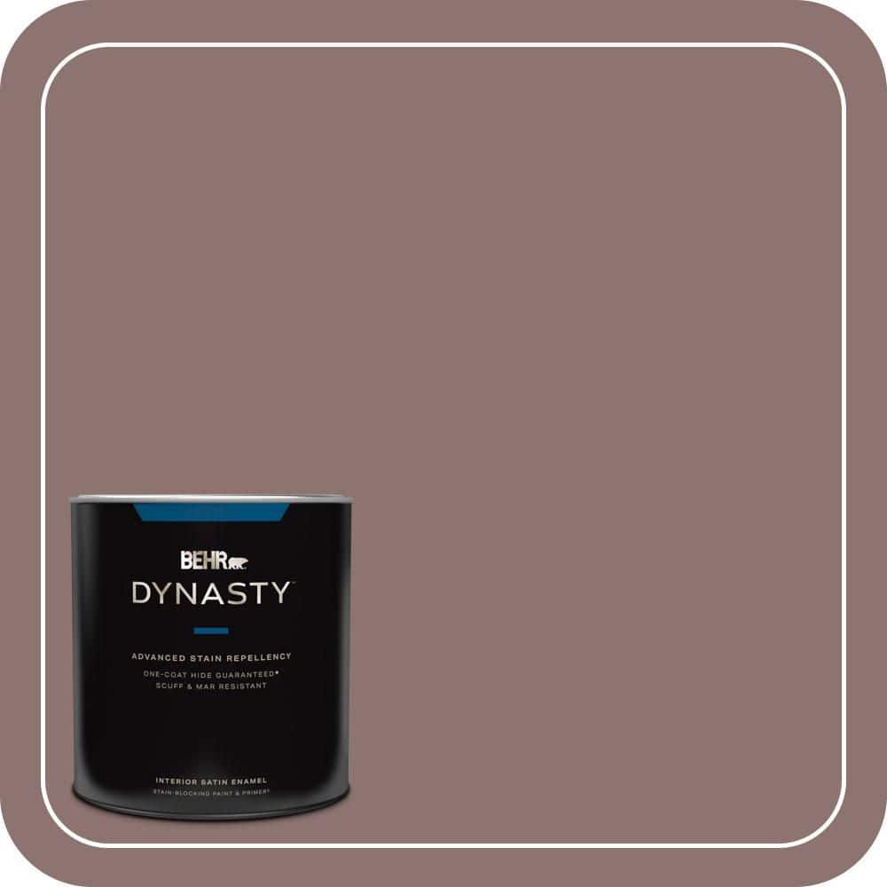 1 qt. #720B-5 Bitter Briar Satin Enamel Interior Stain-Blocking Paint & Primer price history on PriceWatchPro