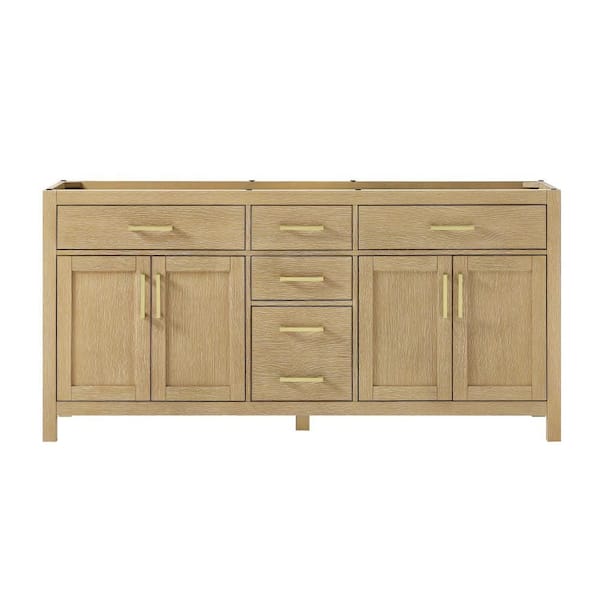 Wyndham Collection Beckett 71 in. Bath Vanity Cabinet without Top