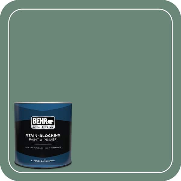 BEHR ULTRA 1 qt. #S420-5 Sycamore Grove Satin Enamel Exterior Paint & Primer