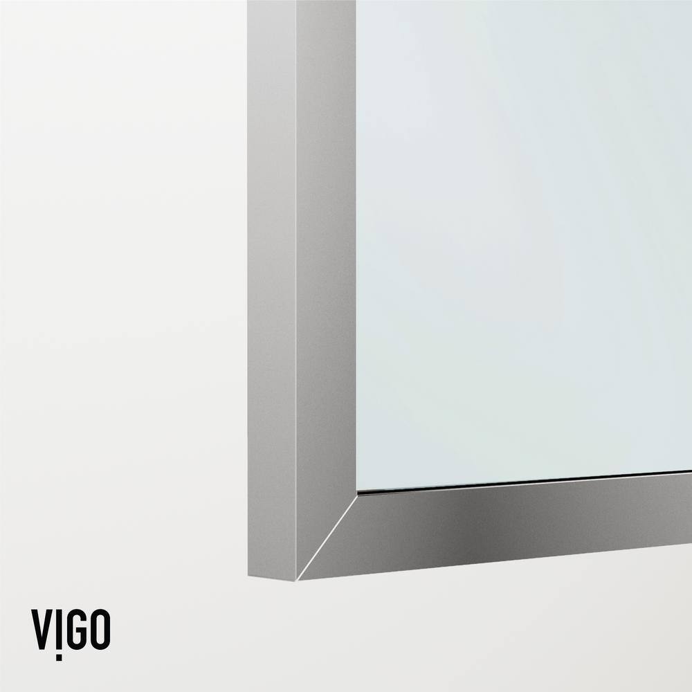 Meridian 34" W x 74" H Chrome Clear Glass Shower Screen