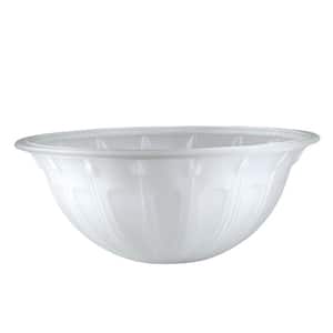 5 in. H x 11-3/4 in. Dia/Frosted Glass Shade For Torchiere Lamp, Swag Lamp and Pendant&Island Fixture.