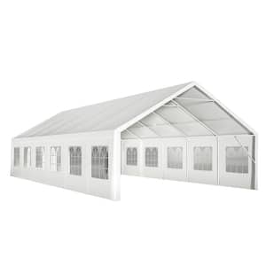 20 ft. x 40 ft. Outdoor Event Canopy Garden Gazebo Large Wedding Party Tent with Removable Sidewalls