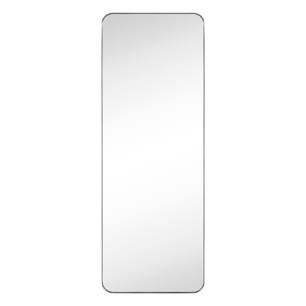 Brushed Nickel Rectangular Bathroom Vanity Mirror 20'' x 55''