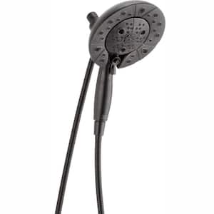 In2ition 5-Spray Patterns 1.75 GPM 6.88 in. Wall Mount Dual Shower Heads in Venetian Bronze