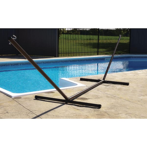 Vivere 15 ft. 3-Beam Hammock Stand in Oil Rubbed Bronze 15BEAM-ORB - The  Home Depot
