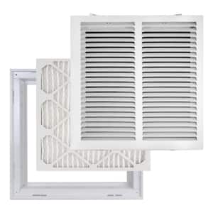 12 in. x 12 in. High Return Air Filter Grille with MERV 11 Filter Pre-Installed