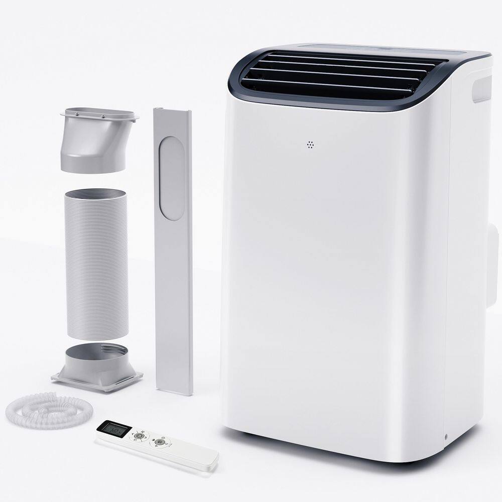 8000 (DOE) BTU Portable Air Conditioner 250 Sq. Ft. with Dehumidifier with Remote in White price history on PriceWatchPro