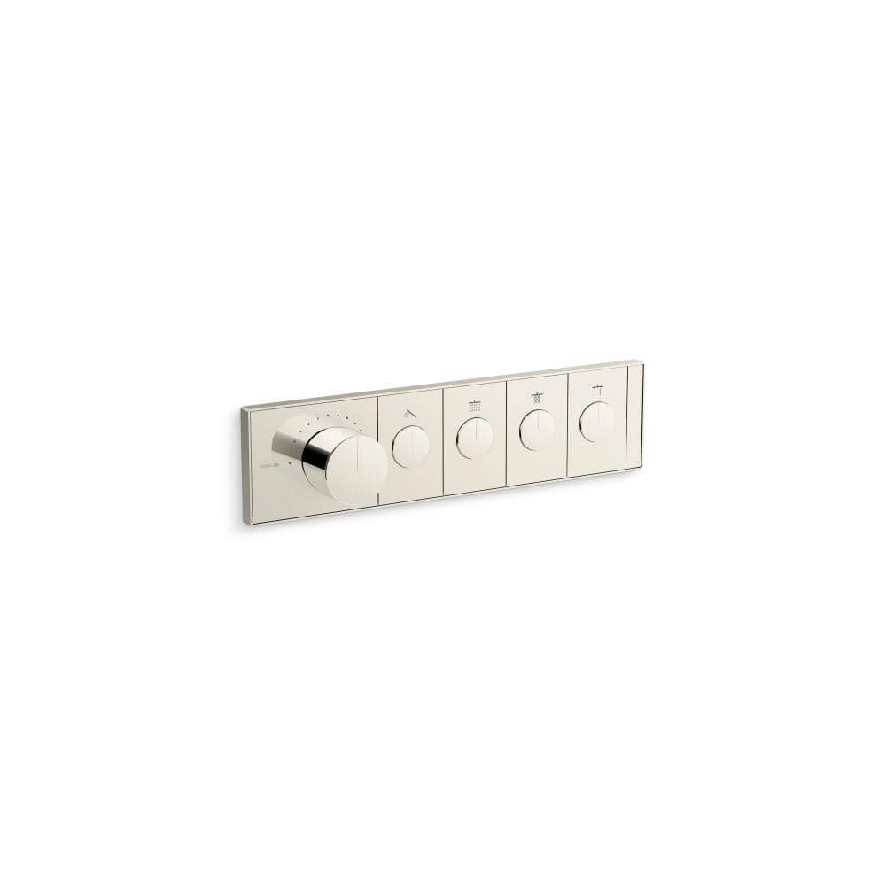 KOHLER Anthem 4Outlet Thermostatic Valve Control Panel With Recessed