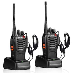 Lightweight 3 Mile Range Rechargeable Waterproof 2-Way Radio with Charger