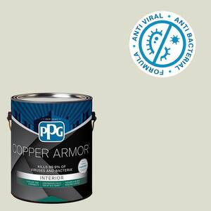 1 gal. PPG1126-3 Pinch Of Pistachio Semi-Gloss Antiviral and Antibacterial Interior Paint with Primer