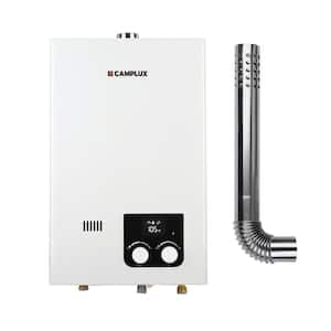 Instant 2.64 GPM 68,000 BTU Indoor Natural Gas Tankless Water Heater with Vent Pipe