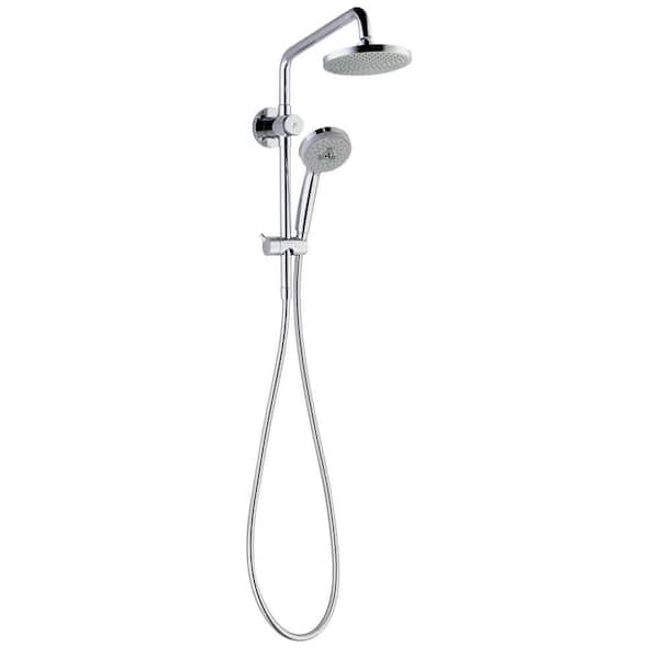 Hansgrohe Retrofit 4-Spray Croma SAM Set Plus 160 Hand Shower and Showerhead Combo Kit in Brushed Nickel