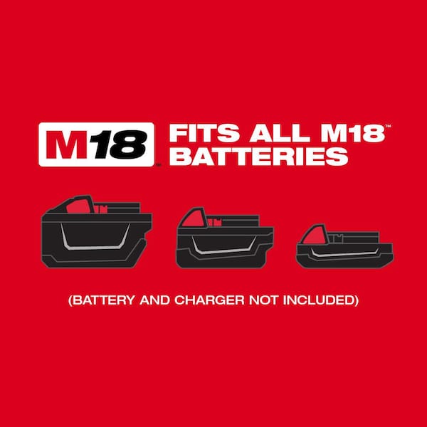 Milwaukee - M18 FUEL 6 Gal. Cordless Wet/Dry Shop Vacuum & SAWZALL Reciprocating Saw w/M18 High Output 6.0Ah Batteries (2-Pack)