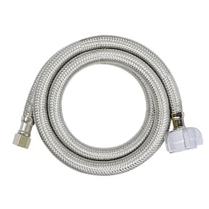 Toilet Connector Water Line 3/8 in. x 7/8 in. Female Compression Balcock Nut Toilet Supply Line 24 in.