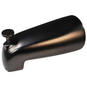 5-1/2 in. Brass Nose Diverter Tub Spout, Oil Rubbed Bronze