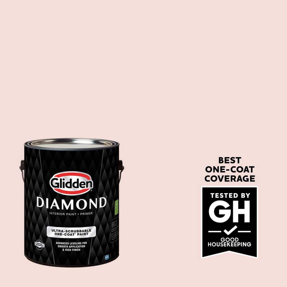 1 gal. PPG1064-2 Pink Chablis Flat Interior Paint with Primer price history on PriceWatchPro