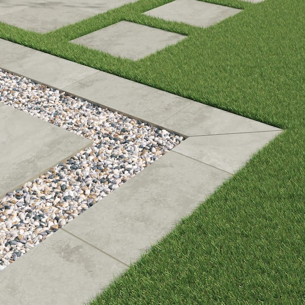 MSI Argento Travertino 2 cm. x 24 in. x 24 in. Matte Porcelain Stone Look Paver Tile (2 Pieces/8 sq. ft. / case)