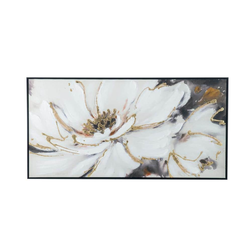 A & B Home 1 Piece Framed Nature Art Print 24.4 in. x 48 in. 82846 ...