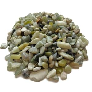 0.125 cu. ft. Multi-Colored Small Polished Pebbles 10 lbs. 3/8 in.-1/2 in. Size Landscape Rocks
