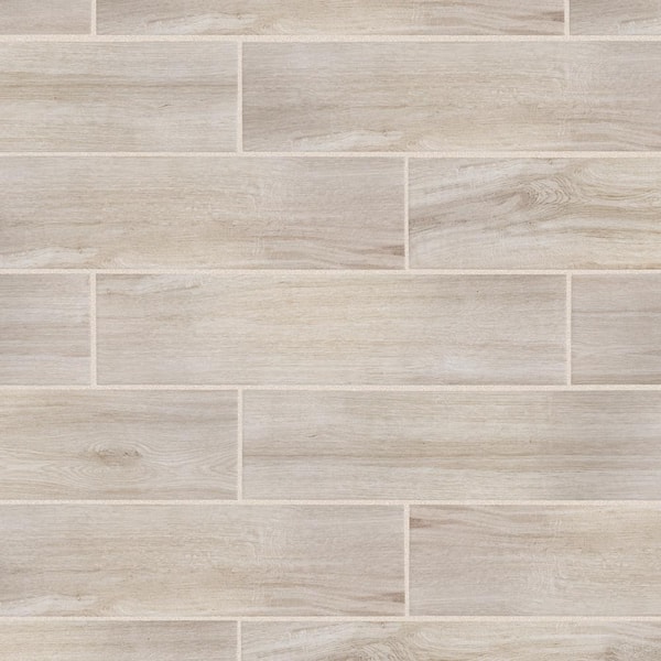 Merola Tile Llama Almond 8-1/2 in. x 35-1/2 in. Porcelain Floor and Wall Tile (12.78 sq. ft./Case)