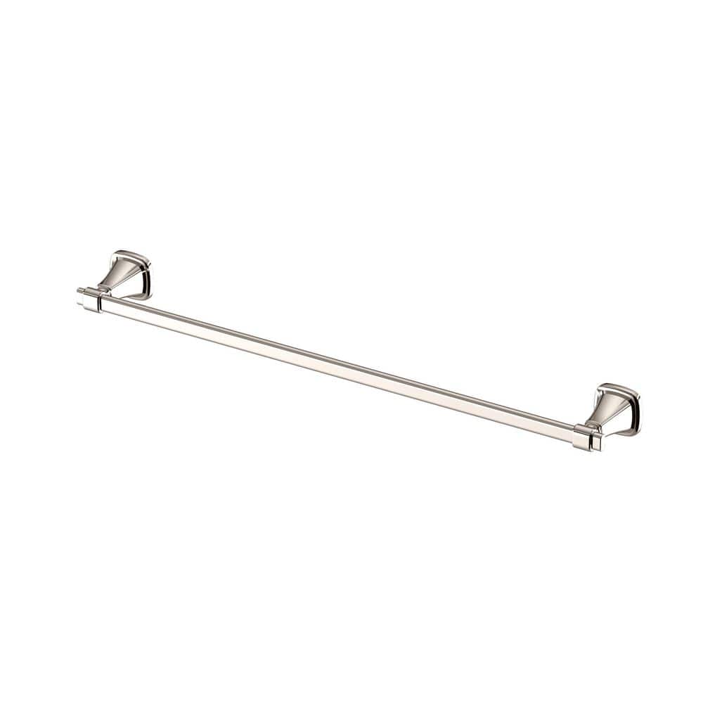 Beverly 24 in. Wall Mounted Towel Bar in Polished Nickel price history on PriceWatchPro
