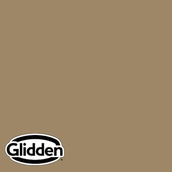 Glidden Premium 1 qt. PPG1099-6 Iced Cappuccino Flat Interior Latex Paint
