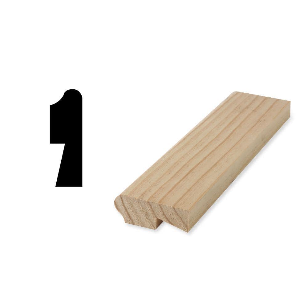 Woodgrain Millwork WG 1077 11/16 in. x 31/4 in. Solid Pine Window