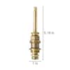 Everbilt 5 3/16 in. 12 pt Broach Diverter Stem For Price Pfister Replaces  910-382 14053 - The Home Depot