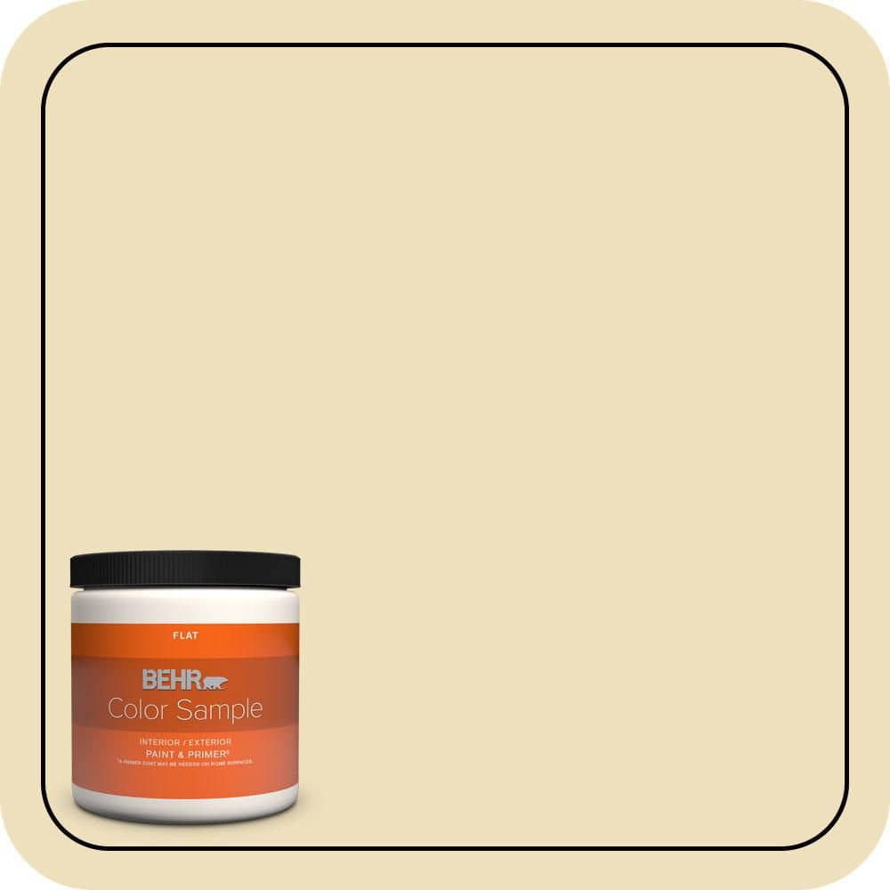 8 oz. #380E-3 Satin Souffle Flat Interior/Exterior Paint & Primer Color Sample price history on PriceWatchPro