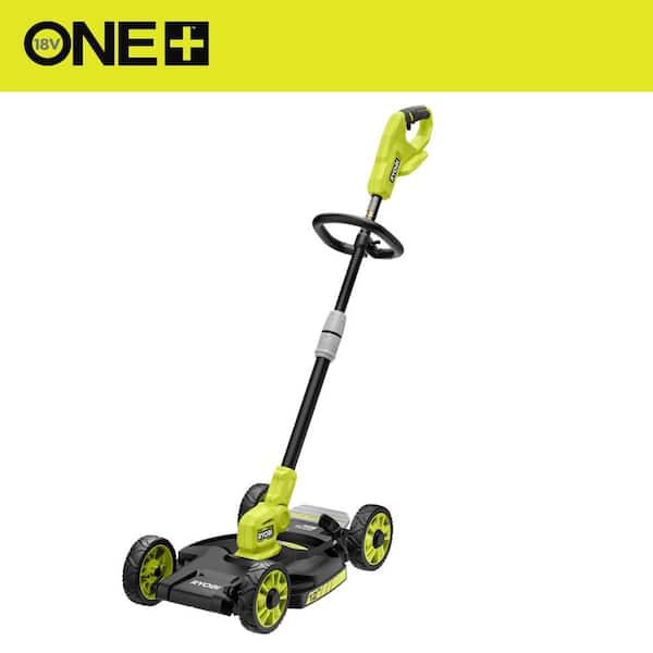ONE+ 18V 12 in. Cordless Battery 3-in-1 Mower, String Trimmer, and Edger (Tool Only)