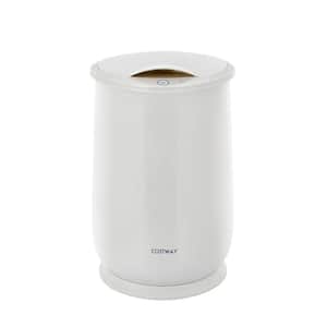 21 L Single Electric Plug-In Plastic Bathroom Towel Warmer Bucket Spa Towel Heater Auto Shut Off in Grey