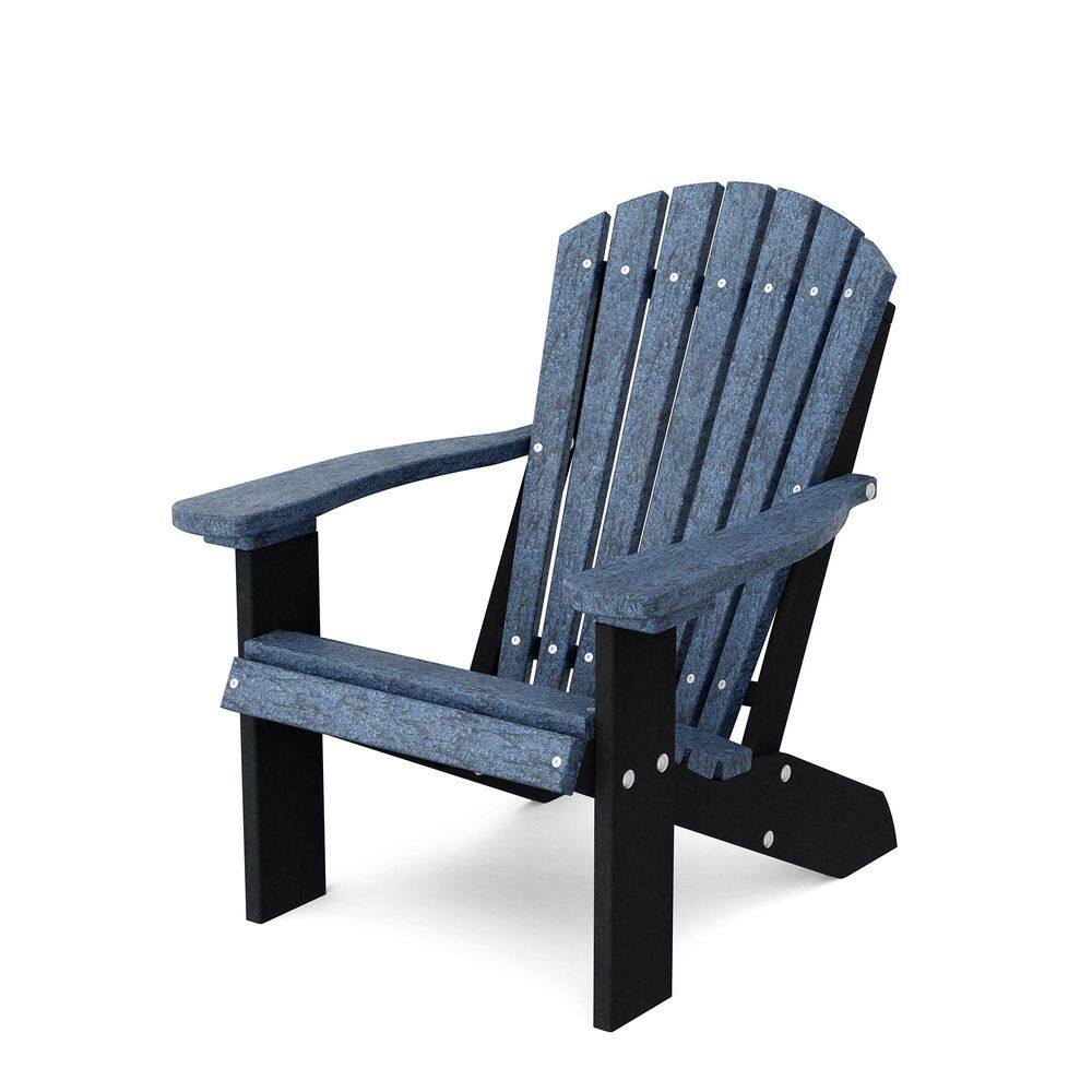 Heritage Patriot Blue and Black Plastic Outdoor Child Adirondack Chair price history on PriceWatchPro