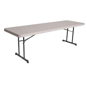 Lifetime 8 ft. Plastic Commercial Folding Table (Set of 4) 42980 - The Home  Depot