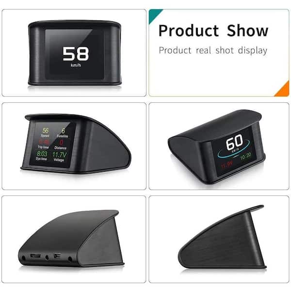 Rimoody WIFI Dashcam & Head Up Display per Auto, Head Up HUD