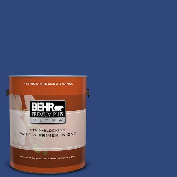 BEHR Premium Plus Ultra 1 gal. #MQ5-49 Expressionism Hi-Gloss Enamel Interior Paint and Primer in One