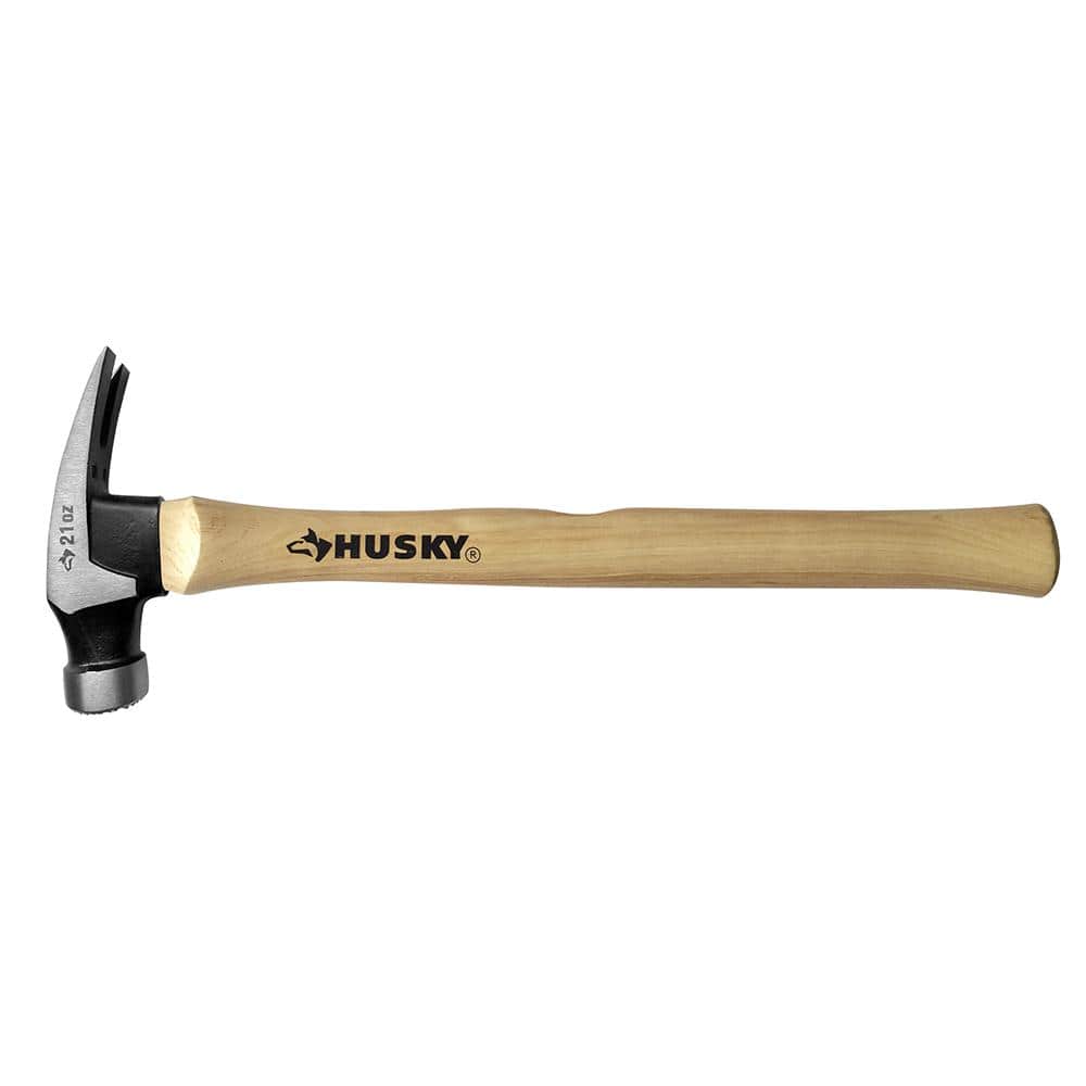 Husky 21 oz. Straight Claw Hammer EH160705950400 - The Home Depot