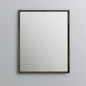 Formosa 26 in. W x 32 in. H Framed Rectangular Bathroom Vanity Mirror in Acacia
