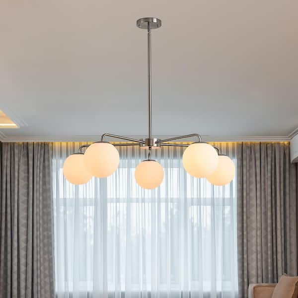 Glass globes deals for chandeliers