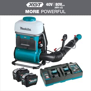 40V max XGT Brushless 4 gal. Backpack Mist Blower Sprayer Kit (8.0 Ah)