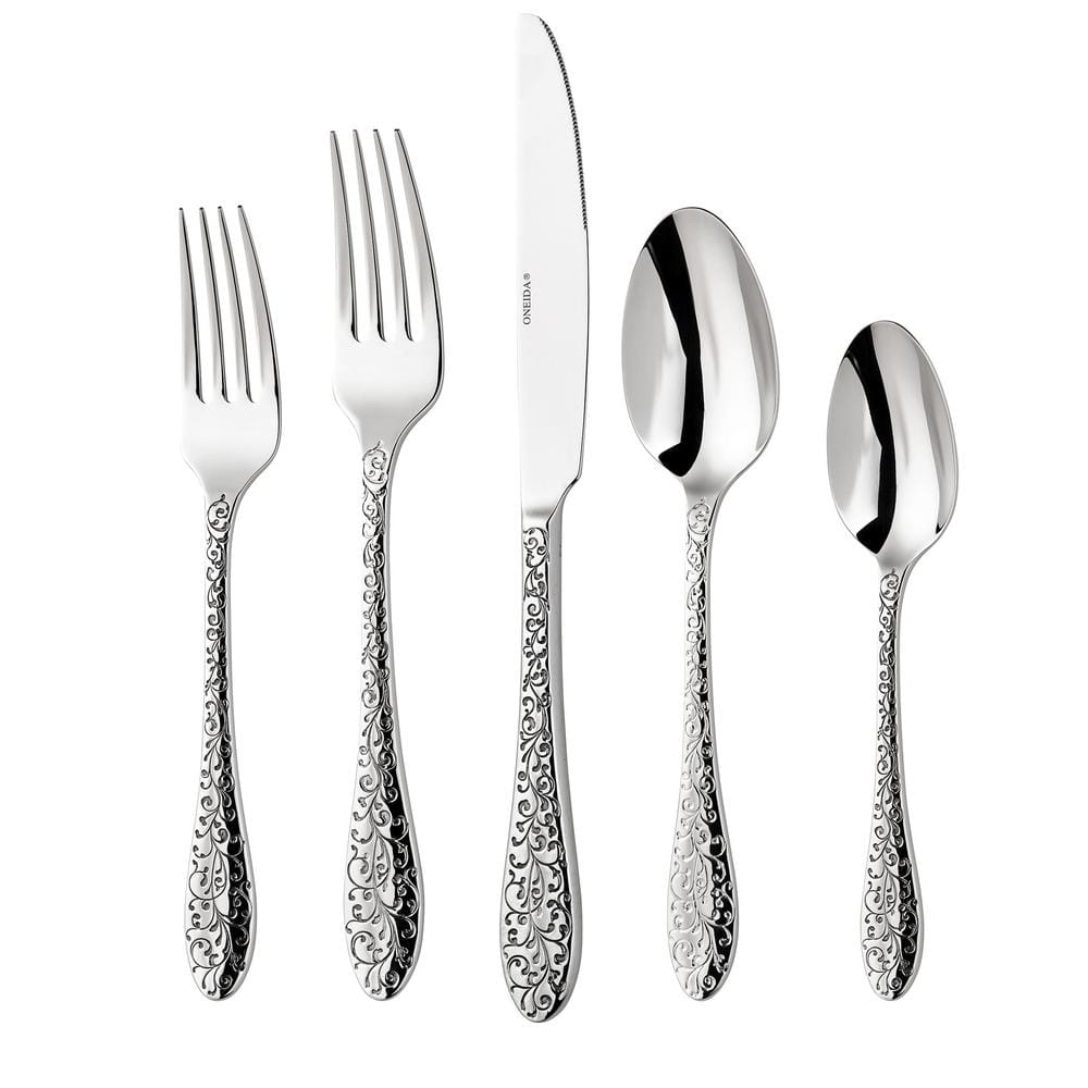 UPC 749956177991 product image for Ivy Flourish 18/10 Stainless Steel Dessert Knives (Set of 12) | upcitemdb.com