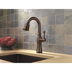 Cassidy Touch Single-Handle Pull-Down Sprayer Bar Faucet in Venetian Bronze