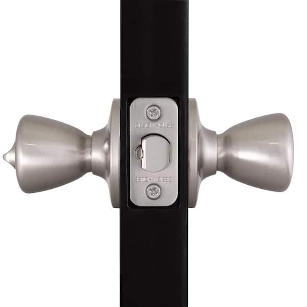 Delavan 2-Way Latch Passage Door Handle, Adjustable Backset - View #6