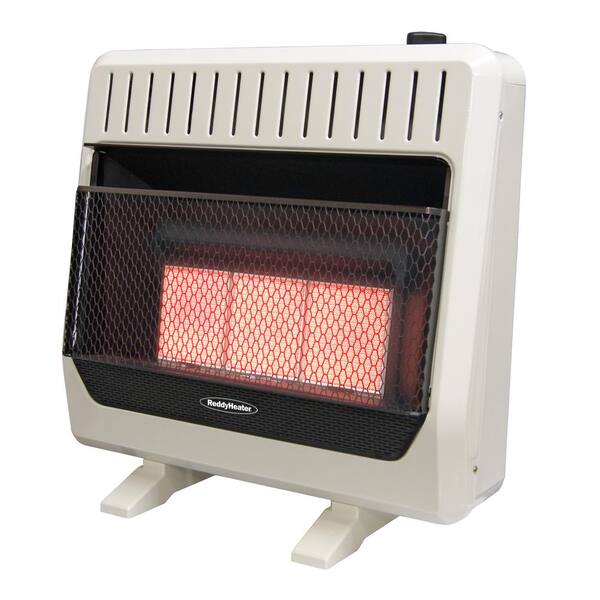 Reddy Heater 28,000 - 30,000 BTU Infrared Dual-Fuel Wall Heater with Blower